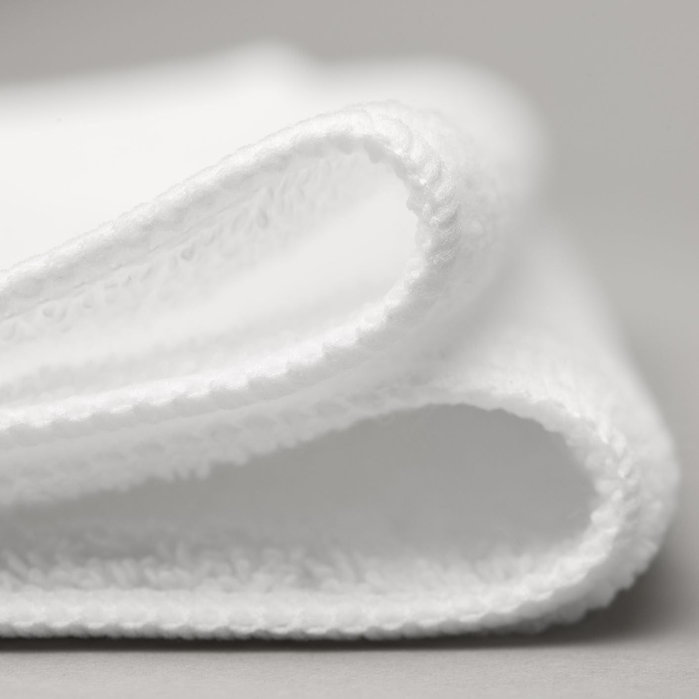 White folded towel