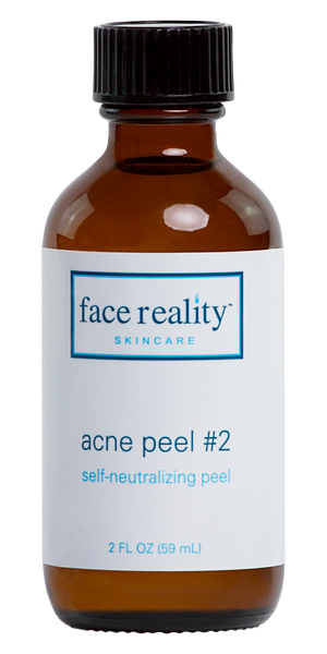 Brown bottle of Acne Peel # 2 self-neutralizing peel 2 oz backbar