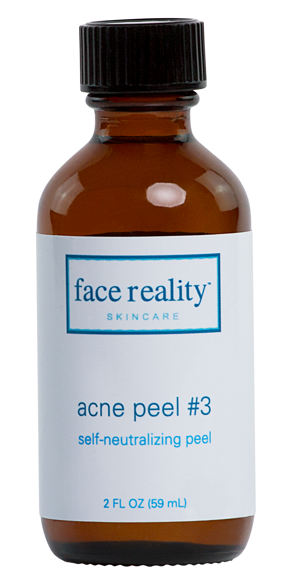 Brown bottle of Acne Peel # 3 self-neutralizing peel 2 oz backbar